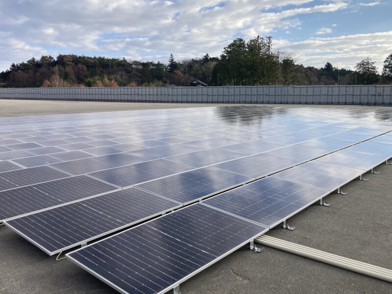 Fukushima PV reuse project